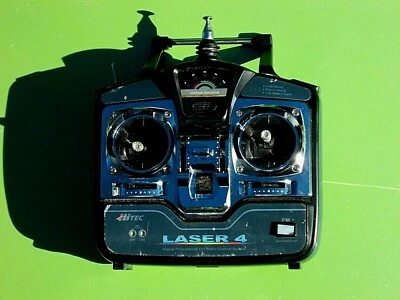 HITEC LASER 4 AIRPLANE REMOTE CONTROL DIGITAL PROPORTIONAL FM RADIO CTRL. SYSTEM - Image 1 of 4