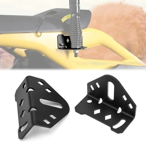 2 PIEZAS Antenas LED Látigo Luz Soportes de Montaje para 2024-UP Can Am Maverick R/R Max - Imagen 1 de 10