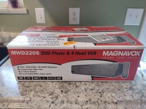 Magnavox MWD2206 DVD VCR Combo Player NEU Open Box  - Bild 1 von 15