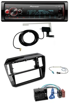 Pioneer Bluetooth DAB USB MP3 Autoradio für Seat Mii Skoda CitiGo 2020-2021 pian - Bild 1 von 4