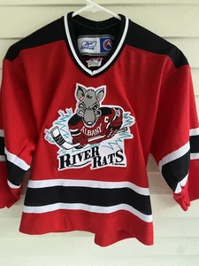 Albany River Rats AHL Reebok Trikot JUGEND S/M Rot Vintage - Bild 1 von 11