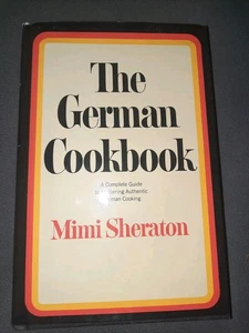 The German Cookbook Mimi Sheraton Hardcover + DJ 1965, 1993 Clean VGC - Picture 1 of 10