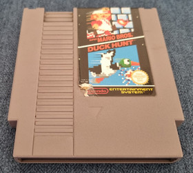 Nintendo NES Game Super Mario Bros / Duck Hunt Double Cart