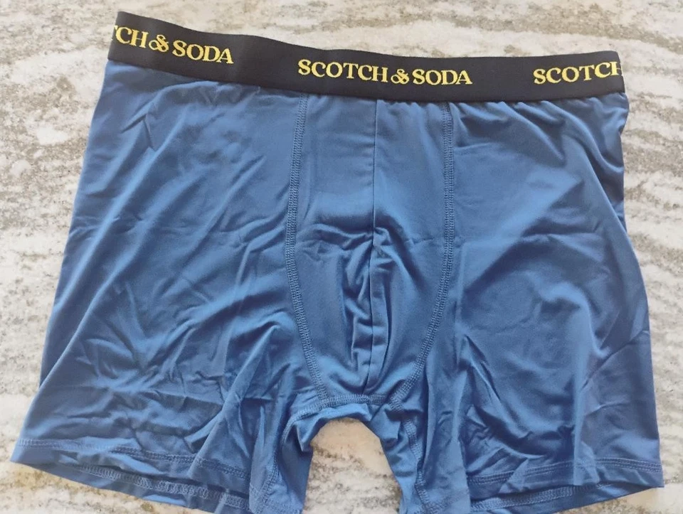 Scotch & Soda Performance Micro Men's Boxer Brief Underwear Large MINT FREESHIP - Image 1 of 1