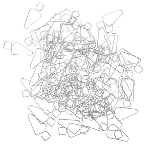 100 pezzi clip per ganci da soffitto barra a T ganci a pressione ganci a soffitto sospesi a goccia - Foto 1 di 12