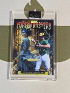 2025 Wild Card Haunted Hits Multi Sport JACOB WILSON 1/1 🔥 Turf Monsters 🔥  - Picture 1 of 4