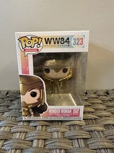 Funko Pop! Vinyl: DC Universe - Wonder Woman Golden Armor (Metallic) #323 - Picture 1 of 4
