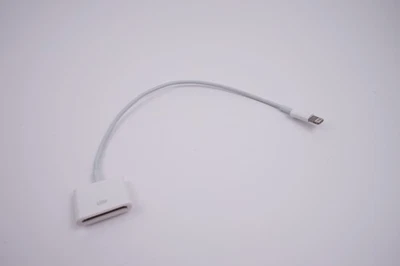 Apple Lightning auf 30 Pin Adapter, MFI Zertifiziert 8 Pin Stecker auf 30 Pin Buchse - Bild 1 von 2