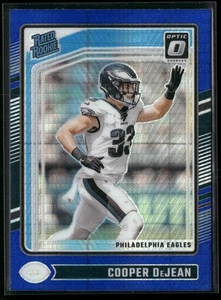 2024 Donruss Optic #221 Cooper DeJean Blue Hyper - Picture 1 of 2