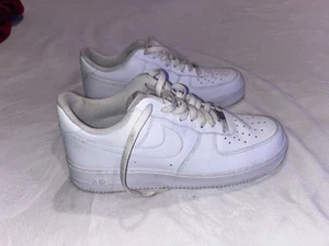 Nike Air Force One 1 Low Top White Men/Women/GS/PS/Toddler/Crib Sz 1c-15 - Picture 1 of 12