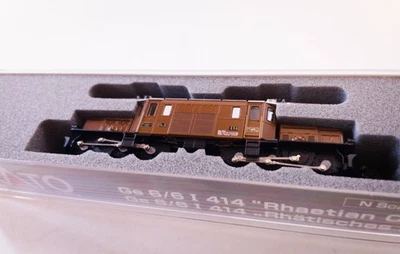 Kato 3103-1 Ge6/6-I "Rhaetian Crocodile" Electric Locomotive N Scale - Image 1 of 2