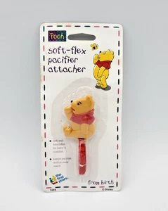 THE FIRST YEARS Vintage 1995 WINNIE THE POOH Soft-Flex Pacifier Attacher - Picture 1 of 4
