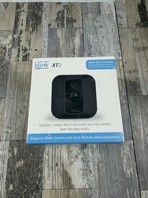 Blink XT2 Wi-Fi 1080p Indoor/Outdoor Security Camera Add-on Camera - Sealed - Image 1 of 4