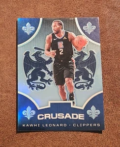 Crociata 2019-20 KAWHI LEONARD #533 Argento Los Angeles Clippers - Foto 1 di 1
