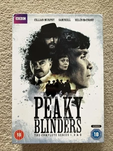 Peaky Blinders The Complete Series 1, 2 & 3 DVD Box Set Region 2 - Picture 1 of 8