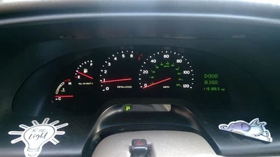 Velocímetro Cluster MPH cambio de piso para 01-02 Lincoln Continental 225337 Foto 1 de 4