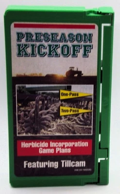 PRESEASON KICKOFF HERBICIDE INCORPORATION GAME PLANS VHS Tape Farming Field Tips - Image 1 of 4