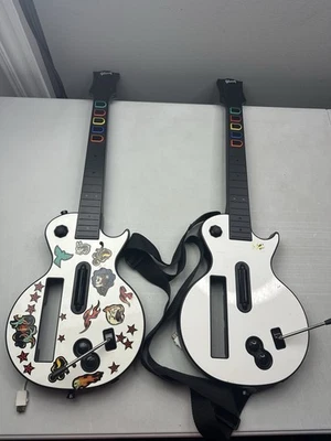 2 Nintendo Wii Guitar Hero Gibson Les Paul Wireless RedOctane 95125.805 - Image 1 of 4