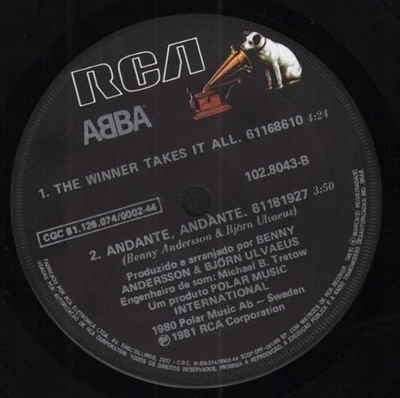 Happy New Year - Limited Clear with Blue Splatter Colored Vinyl by ABBA [VINYL] - Bild 1 von 2