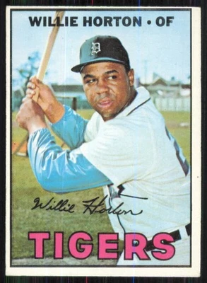 1967 TOPPS WILLIE HORTON 465 VG BASEBALL DETROIT TIGERS - Image 1 of 2