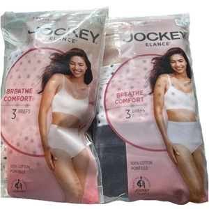 Juego de 5 calzoncillos de algodón estampados Jockey Elance Style 1542 talla 8 nuevos en caja - Imagen 1 de 5