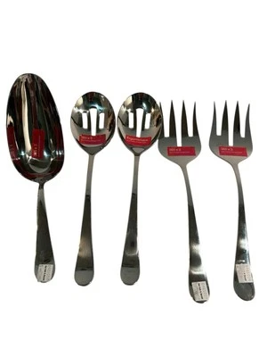 Gourmet Settings 5 pc. Stainless Windermere Serving Utensils - Image 1 of 4