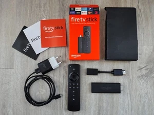 TV Fire Stick mit Alexa Sprachfernbedienung mit Verpackung - Bild 1 von 1