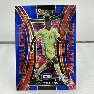 NICO WILLIAMS 2024-25 Panini Select FIFA **EQUALIZERS BLUE PULSAR PRIZM** #9 - Picture 1 of 3