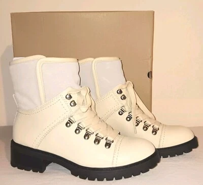 BOTAS DE SENDERISMO/COMBATE ANÍS AL TOBILLO FORRADAS DE PIEL FRYE AND CO NUEVAS PARA MUJER 7,5 M  Foto 1 de 4