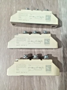 3PCS LOTS OF SKKT91/14E SEMIKRON THYRISTOR / DIODE MODULE SKKT91-14E - Picture 1 of 5