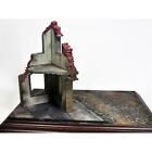   Scale Model Ruins Corner House for Dioramas Layout Sand Table DIY Decor