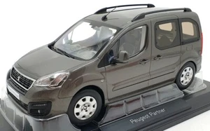 Norev Scala 1/18 Diecast 184894 - Peugeot Partner 2016 - Marrone Moka - Foto 1 di 5
