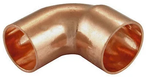 22mm Endfeed 90º Degree Street Elbow Pack Of 25( 22mm 90º Street Bend Endfeed ) - Picture 1 of 1