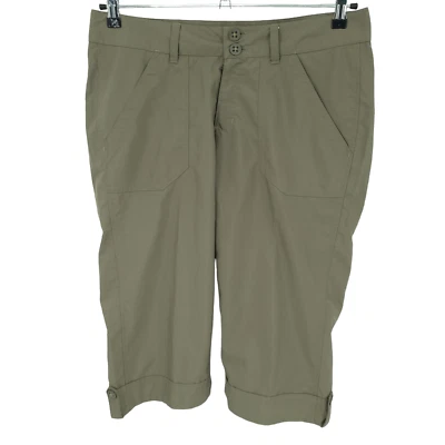 Pantalones cortos largos Merrell para mujer 8 Selectwick verdes capri ligeros senderismo Foto 1 de 4