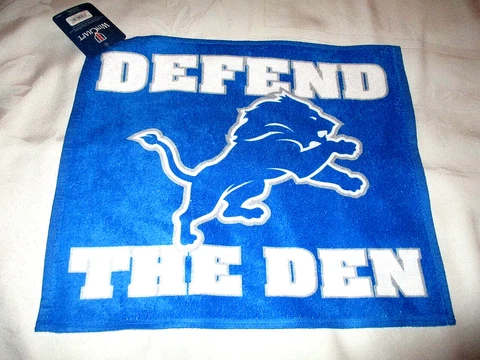DETROIT LIONS RALLY TOWEL #02 - NEW Cover