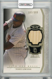 2013 Topps Tier One Tony Gwynn Game Used Memorabilia 103/399