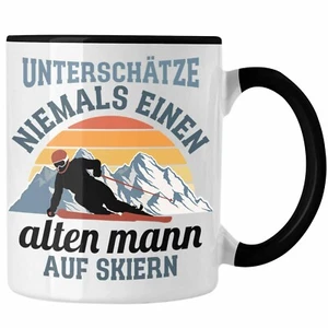 Trendation - Ski Fahren Tasse Geschenk Skifahrer Geschenk Tasse Lustig Männer Sk - Bild 1 von 49