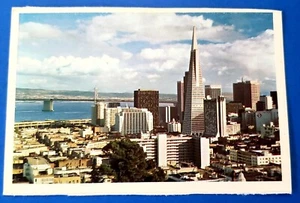 Fotokarte Downtown San Francisco Russian Hill 70er San Francisco ca 4,25" x 3" - Bild 1 von 2