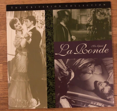 La RONDE (1950) Laserdisc Criterion Collection 264 Max Olphus French w Eng Subs - Image 1 of 2