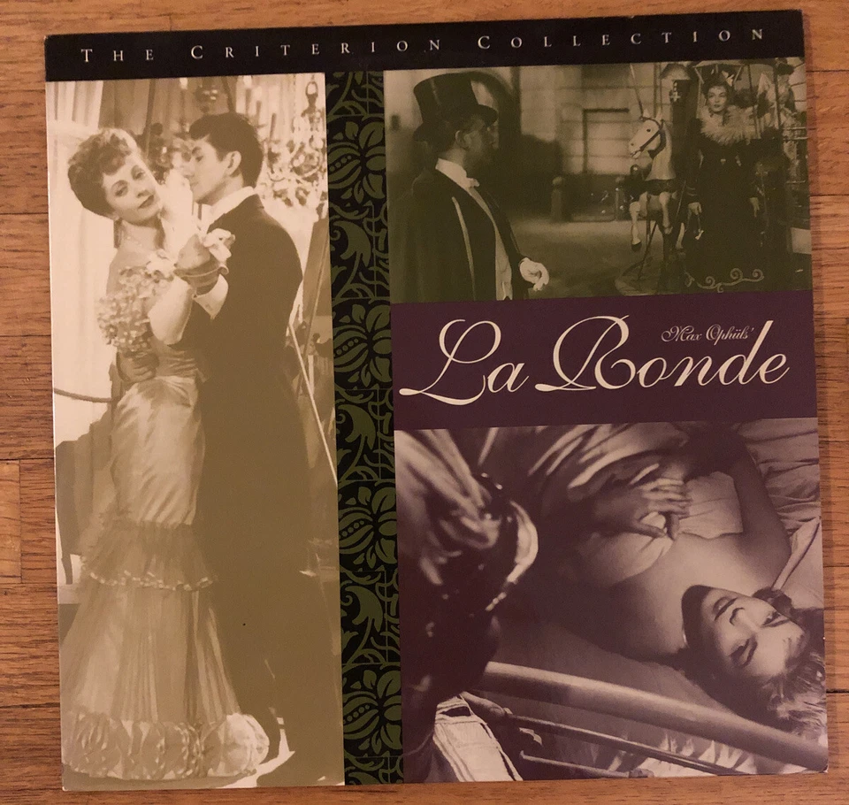 La RONDE (1950) Laserdisc Criterion Collection 264 Max Olphus French w Eng Subs - Image 1 of 2