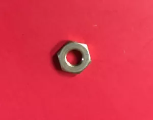 MIKUNI • NOS Suzuki Carb Cable Adjuster Lock Nut DR100 DR125 DS100 DS1285 DS250 - Picture 1 of 1