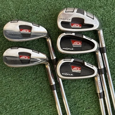 WILSON Profile HIGH MOI 431SS Iron Set - 7, 8, 9, PW, SW, Regular Flex Steel, RH - Image 1 of 4