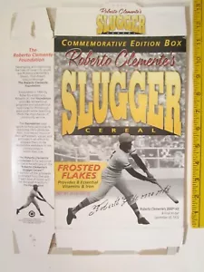 MT ROBERTO CLEMENTE Cereal Box 1999 SLUGGER Z107-16 - Picture 1 of 2