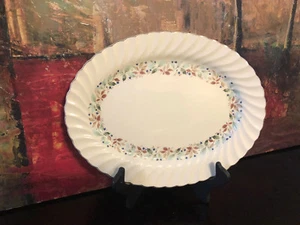 Johnson Brothers Snowhite Regency Vermont R114-63 Kanada Servierplatte weiß - Bild 1 von 9