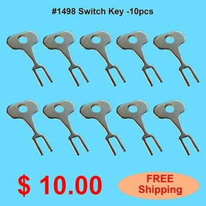 #1498 Tamper Proof Electrical Switch Key 10 PCS - Picture 1 of 1