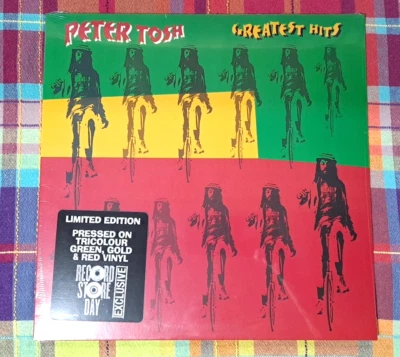 Peter Tosh Greatest Hits LP Limited RSD 2025 Red Gold Green Vinyl New Sealed - Image 1 of 4
