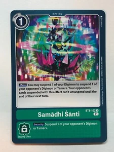 Digimon Nuevo Despertar Samadhi Santi BT8-102 U Casi Nuevo/Muy Nuevo - Imagen 1 de 1