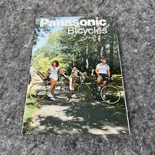 1980s Panasonic Bicycles Bike Cycling Double Sided Brochure Poster