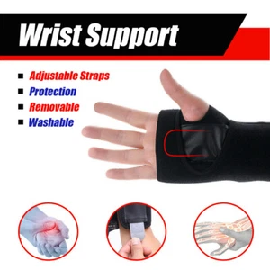 Steel Wrist Support Splint Carpal Tunnel Syndrome Sprain Strain Bandage Brace AU - Picture 1 of 10