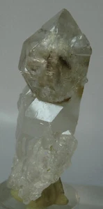 66 CARATS NATURAL RARE BROOKITE INCLUSION QUARTZ FROM PAKISTAN, (K-78), - Picture 1 of 12